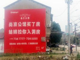 广德墙体广告在乡镇、农村市场的媒体优势