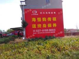 广德农村墙体广告给农村人民带来方便