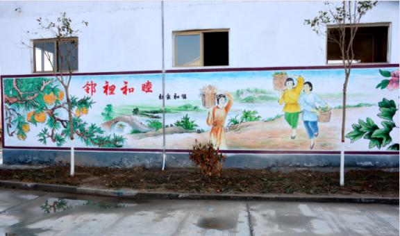 广德乡镇文化墙 乡风文明焕发新活力