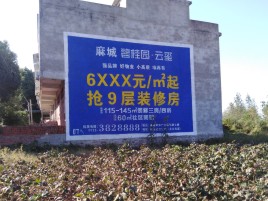 广德墙体广告的好处