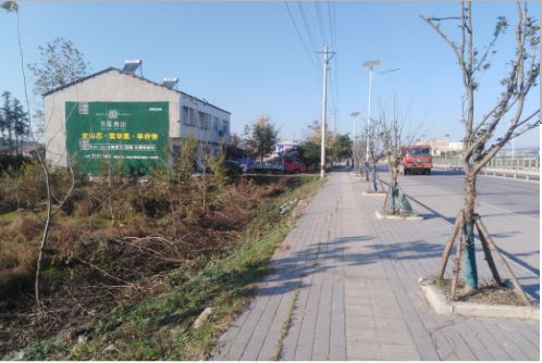广德书山南院墙体广告