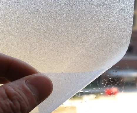 广德玻璃门外面粘广告用什么材料好？