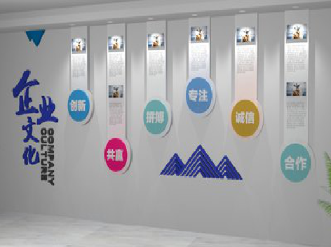 广德企业文化墙需要传递什么办公文化？