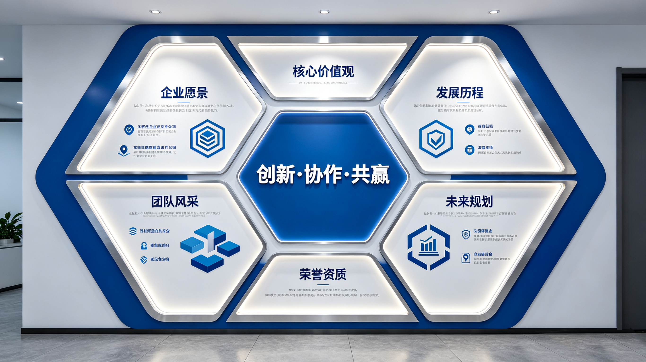 广德企业文化墙六边形避坑指南（新手常犯5个错误）